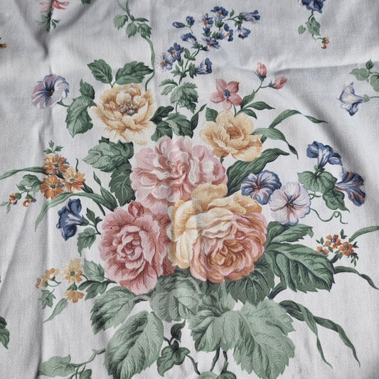 Floral peach